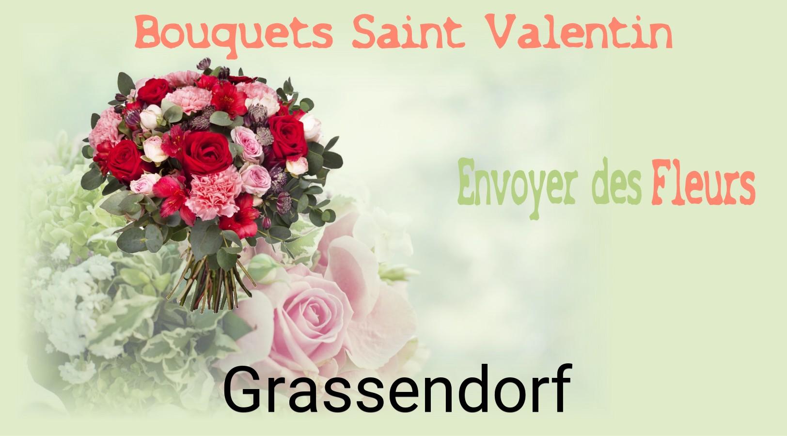 Roses de Saint-Valentin livrées à Grassendorf